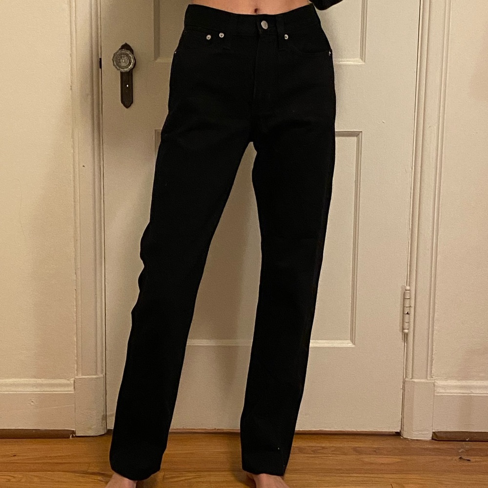 calvin klein straight leg jeans